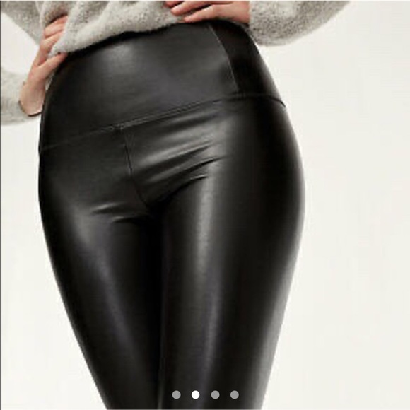 Wilfred free daria faux leather leggings. - Picture 2 of 4